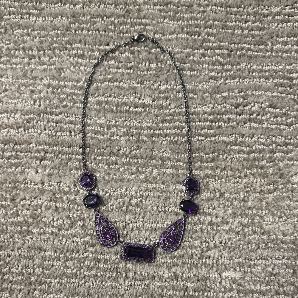 Elegant Purple Necklace